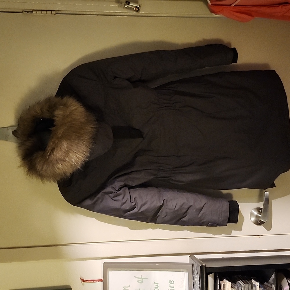 MOUNTAIN WAREHOUSE Dark Green Parka, Size 4, EUC - Picture 4 of 9